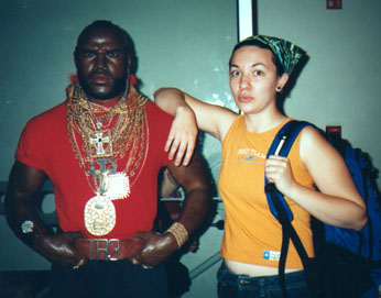 Diana and Mr. T!